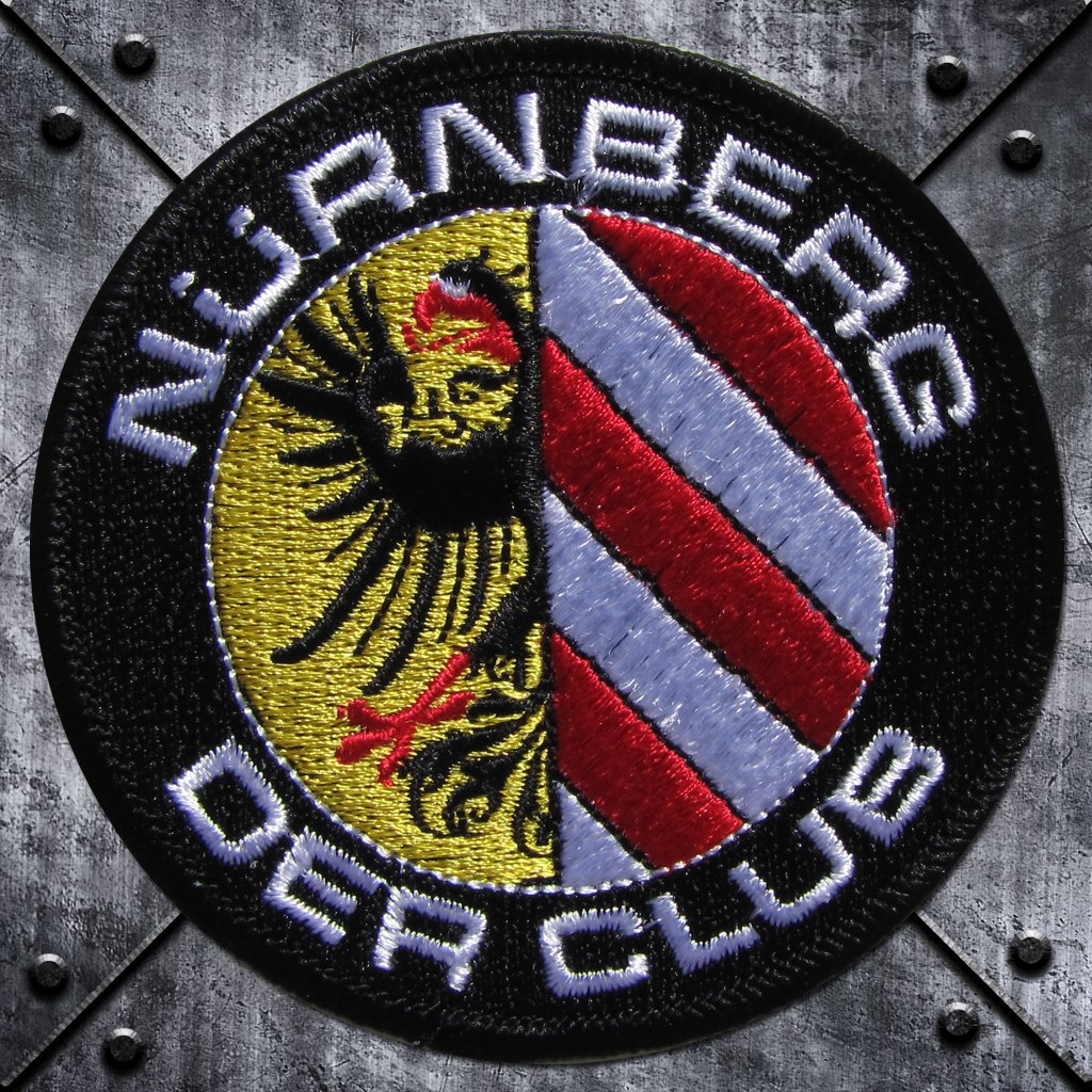 Aufnäher 'Nürnberg  Der Club' Stadtwappen