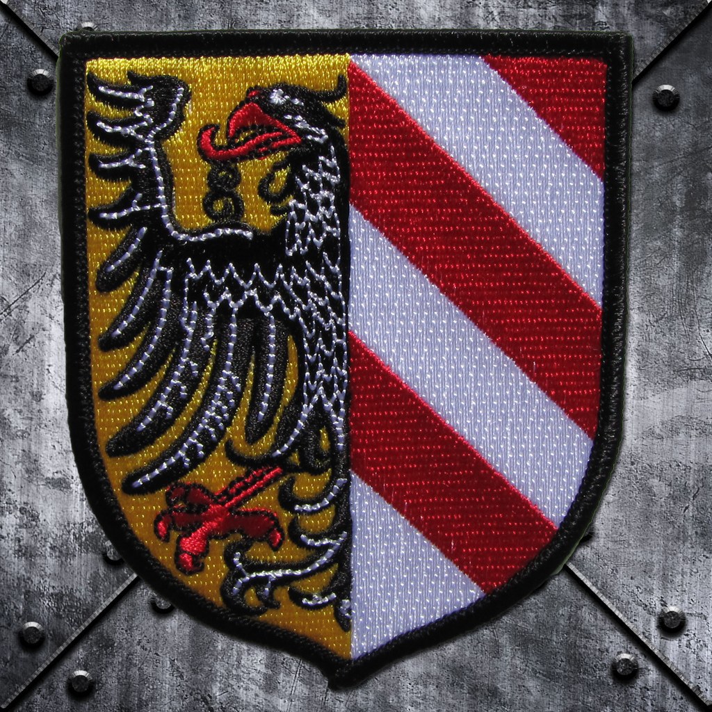 Aufnäher 'Nürnberger Stadtwappen' Wappenform