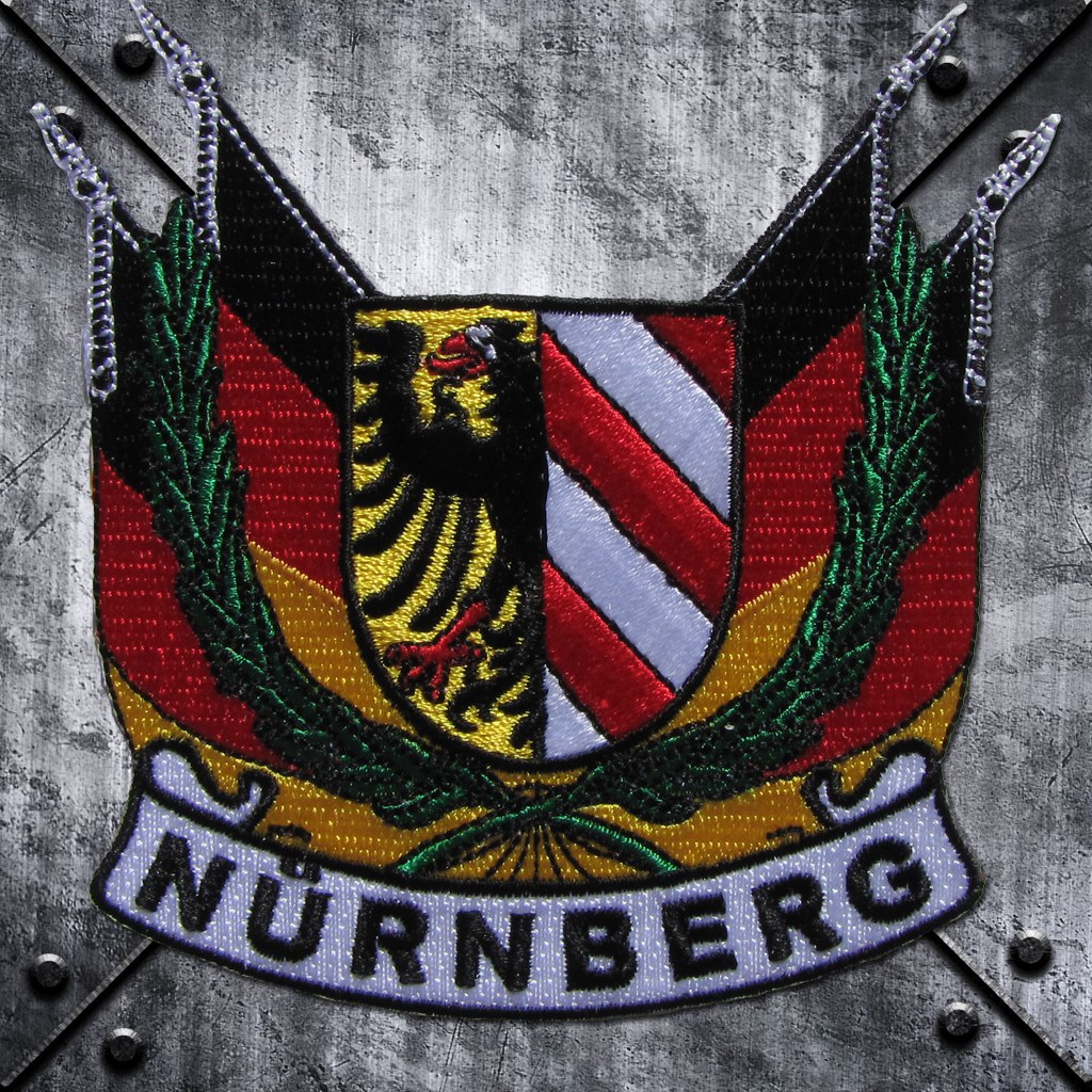 Aufnäher 'Nürnberger' mit Stadtwappen