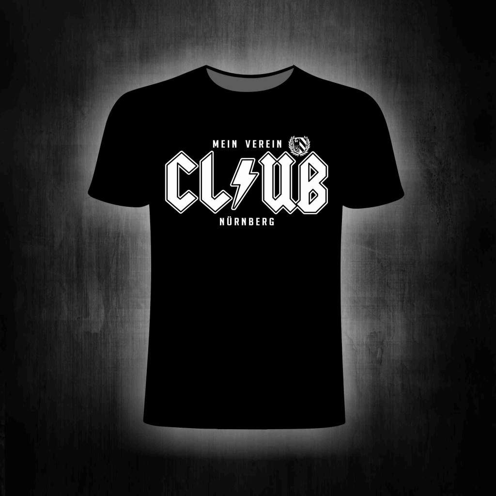 T-Shirt einseitig bedruckt  CLUB
